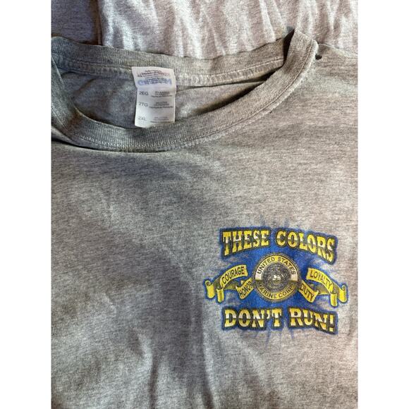 Vtg USMC T-Shirt Lot 4 Mens XL XXL 90s Y2k Pow Mia Canadian Veterans Missouri - Picture 5 of 10